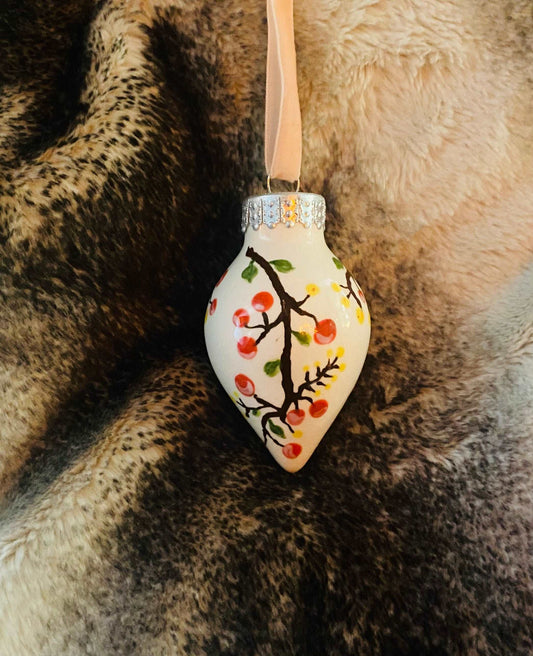 Christmas Ornament-Berries and Blossom