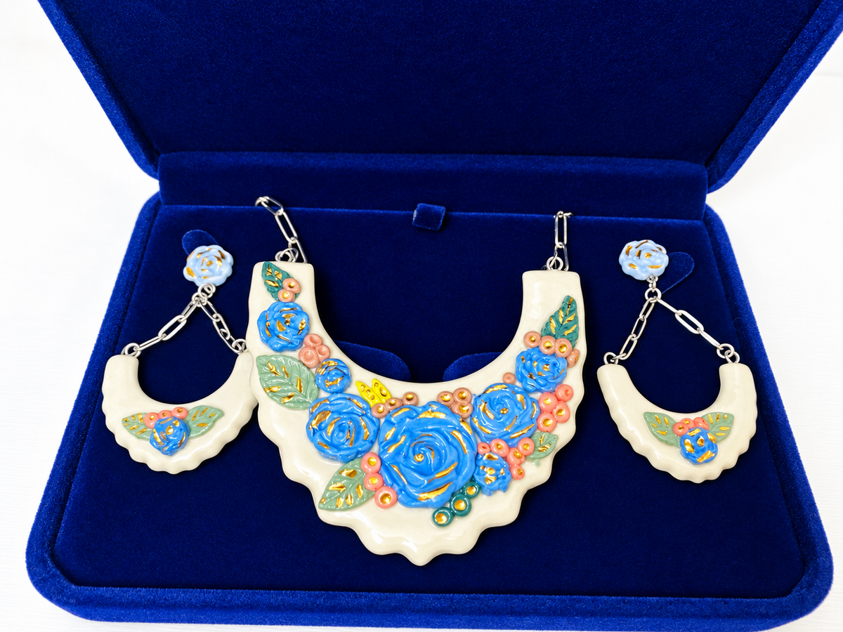 Eva Porcelain Jewelry Set