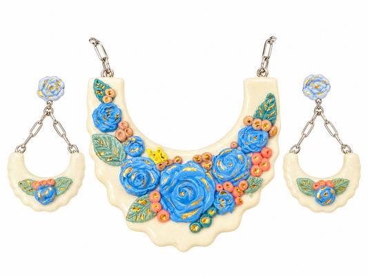Eva Porcelain Jewelry Set