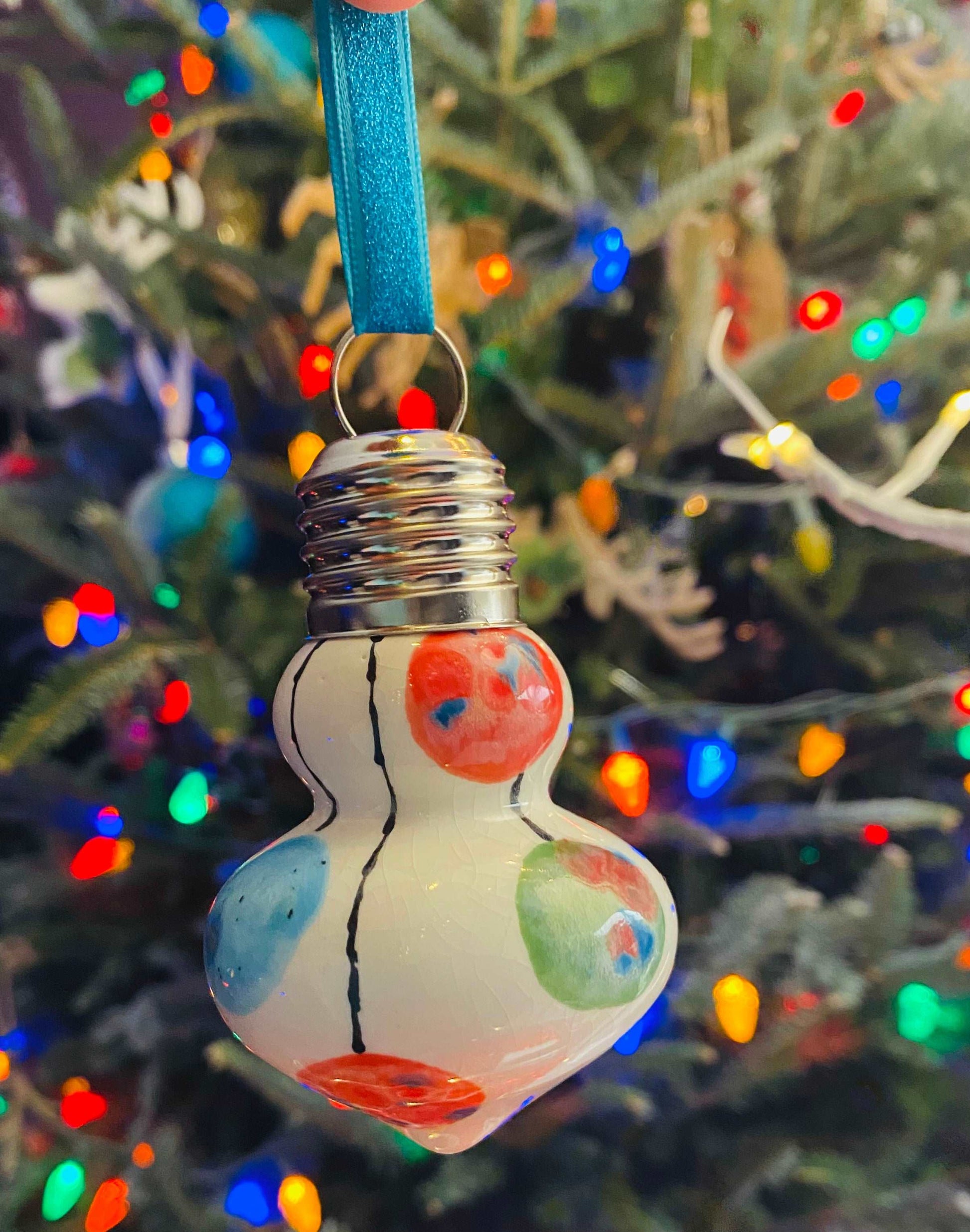 Christmas Ornament- Colorful lights