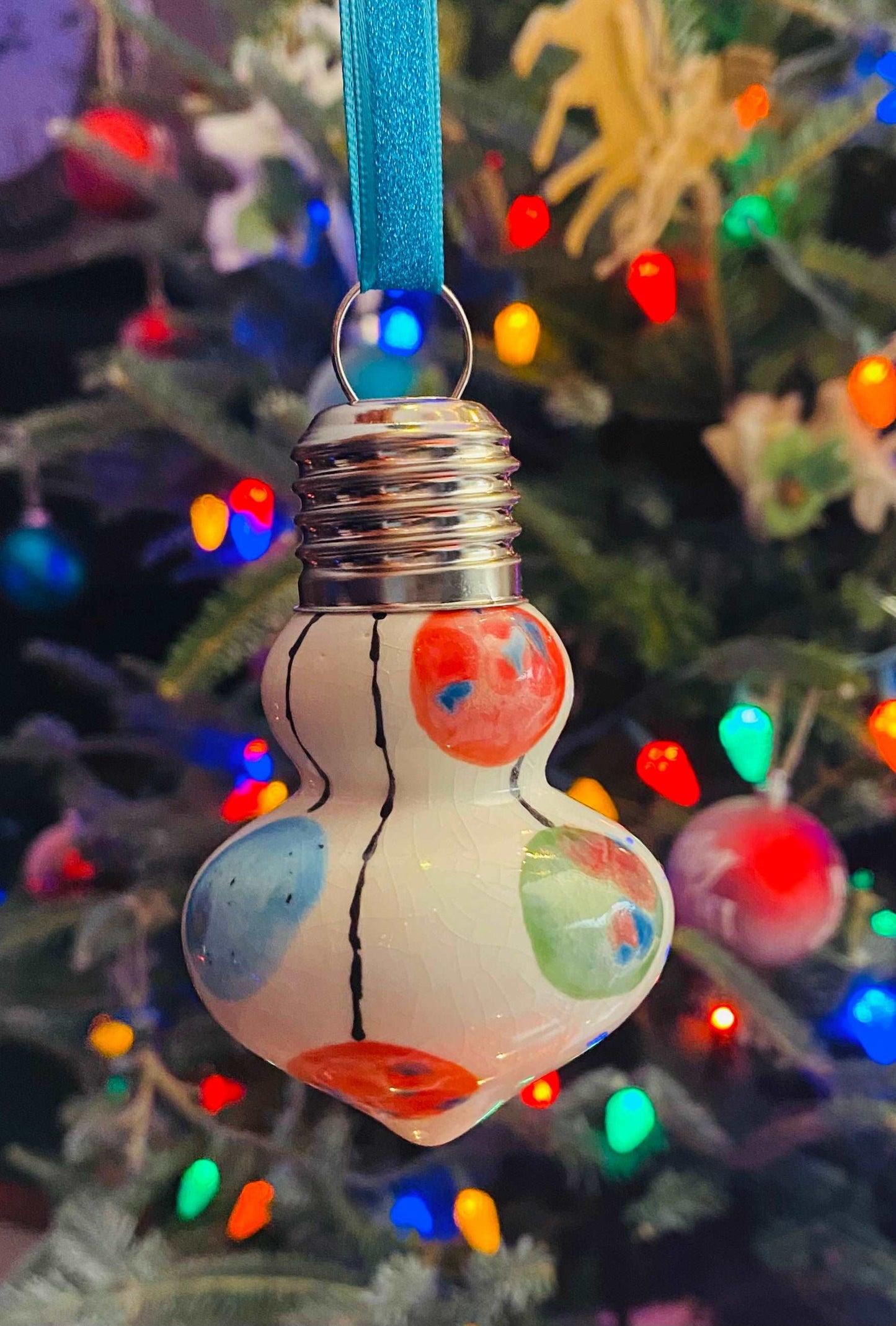 Christmas Ornament- Colorful lights