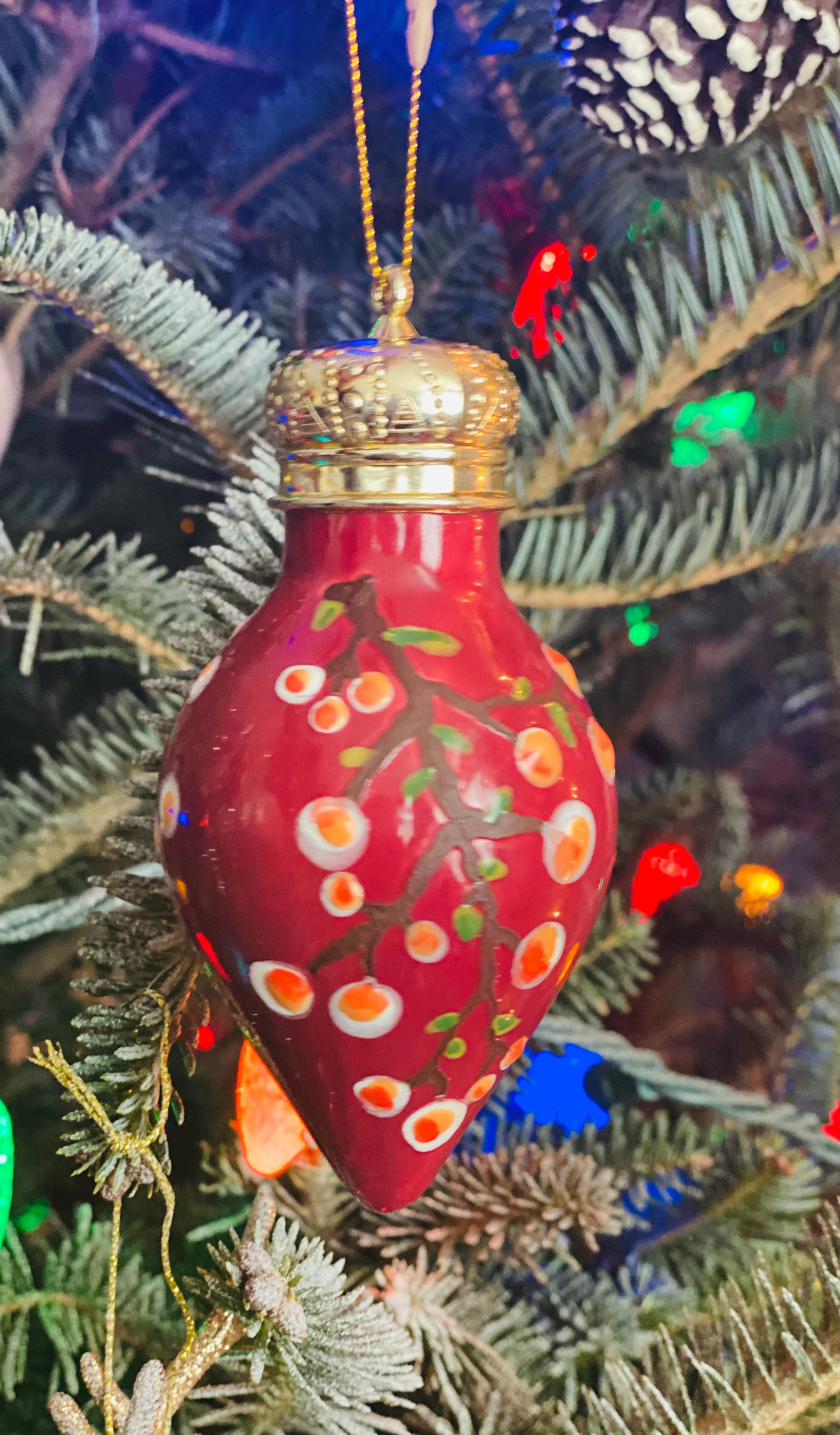 Christmas Ornament-Rosanna Blossoms