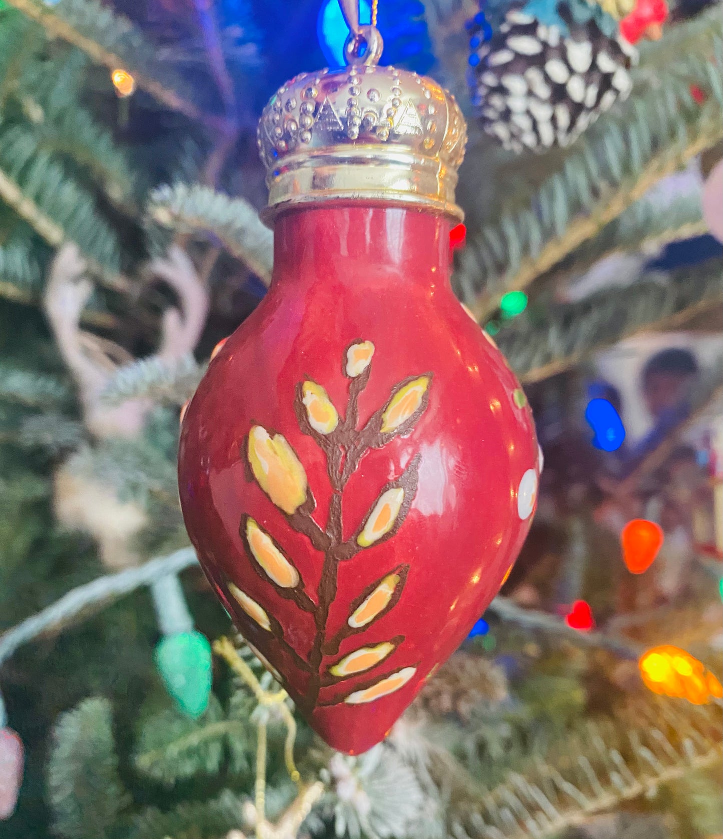 Christmas Ornament-Rosanna Blossoms